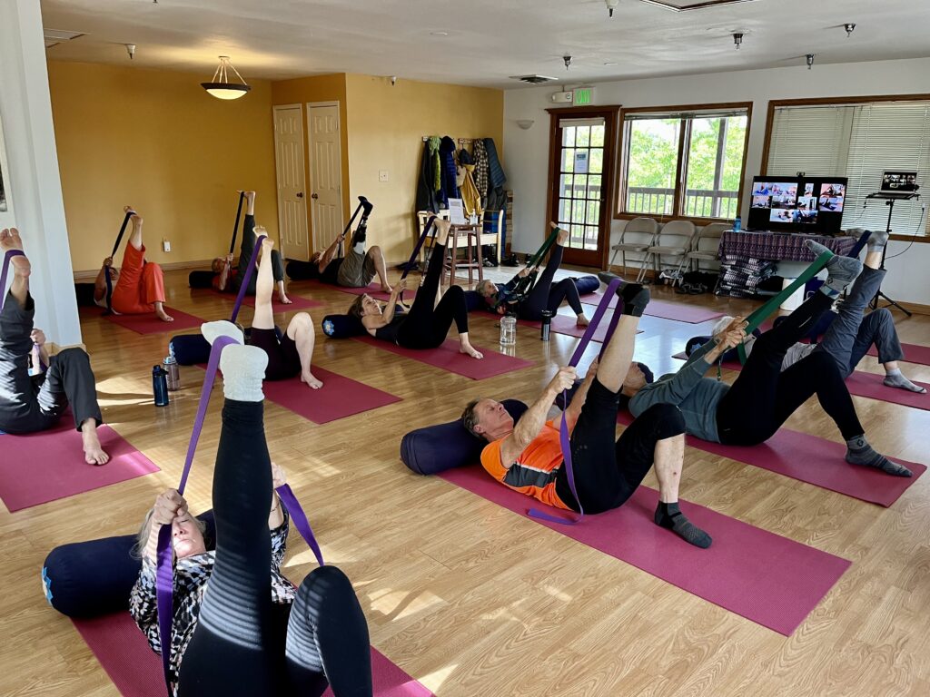 Kaiut Yoga Class in session